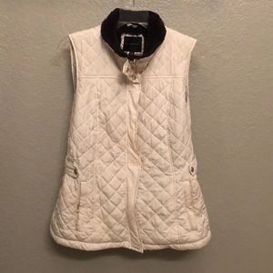 Weatherproof Vest Faux Fur Lining